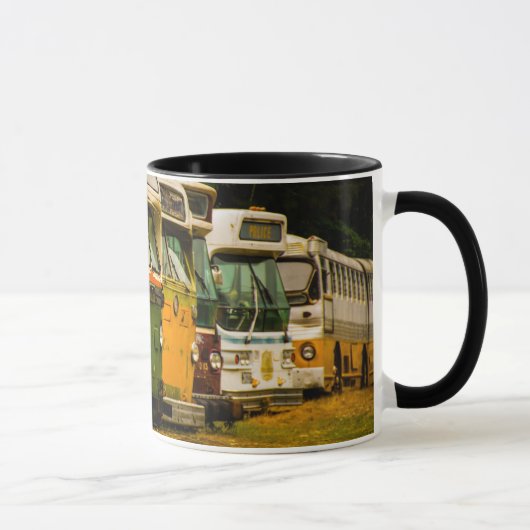 バス墓地コーヒーマグ マグカップ (右)