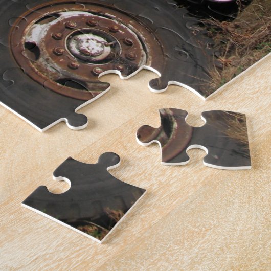 バス墓地 ジグソーパズル (側面)