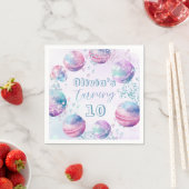 バス男女兼用爆弾製造の誕生日パーティー スタンダードカクテルナプキン (インサイチュ)