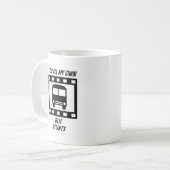 バス発育阻害 コーヒーマグカップ (正面左)