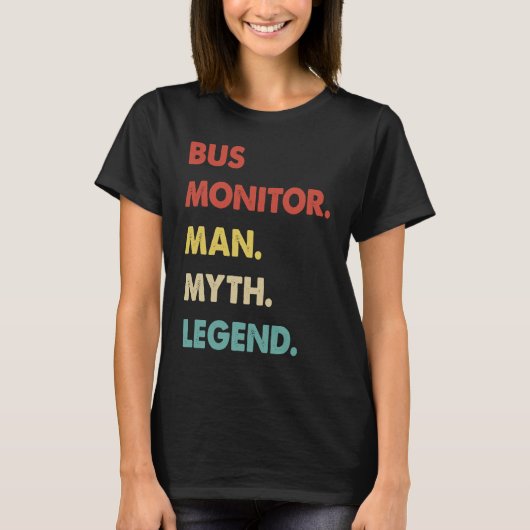 バス監視人神話の伝説 Tシャツ (正面)