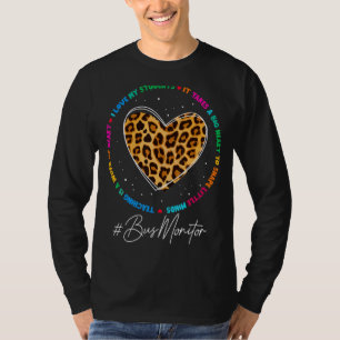 バス監視分校の管理感謝の週B Tシャツ