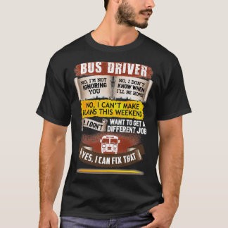 バス素晴らしの運転手は Tシャツ