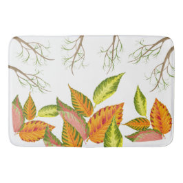 バス芸術品を気取ったマットの秋 バスマット