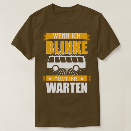 バス運転手のことわざの父の日 Tシャツ (デザイン正面)