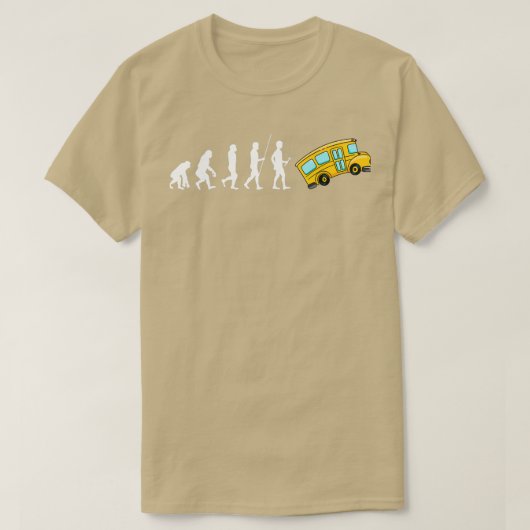バス運転手オムニバススクールバス公共交通機関10 Tシャツ (デザイン正面)