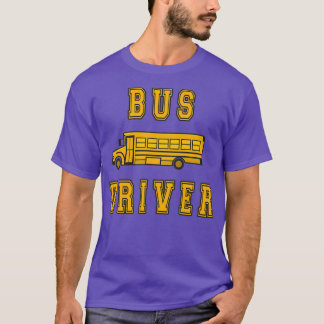 バス運転手バスドライバースクール10 Tシャツ