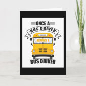 バス運転手 カード (正面)