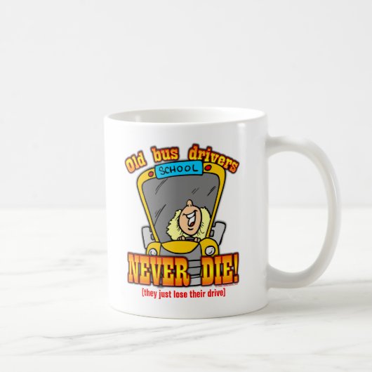 バス運転手 コーヒーマグカップ (右)