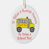 バス運転手 セラミックオーナメント (右)