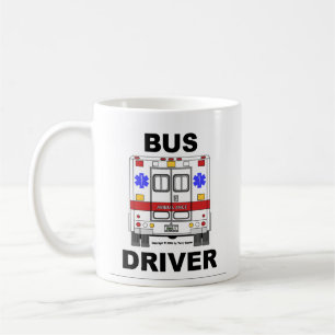 バス運転手-マグ コーヒーマグカップ