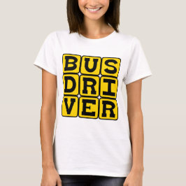 バス運転手・運輸業の職業 Tシャツ
