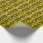 バス運転手、運送業 ラッピングペーパー (角)