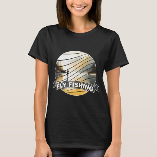 バス釣りの月 Tシャツ (正面)