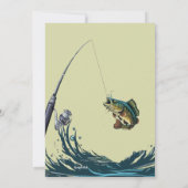 バス釣り 招待状 (裏面)