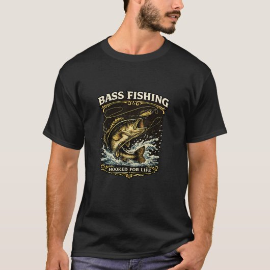 バス釣り Tシャツ (正面)