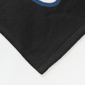 バス魚釣りフィッシュアメリカ国旗愛国魚釣り フリースブランケット (角)