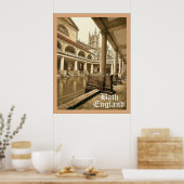 バス～イングランド～ヴィンテージ旅行ポスター ポスター (キッチン)