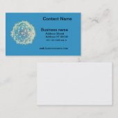 バス。カード – ダンデリオン 名刺 (正面/裏面)