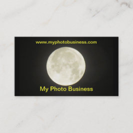 バス。 カード-月 名刺