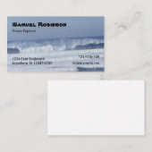 バス。カード – 海波 名刺 (正面/裏面)