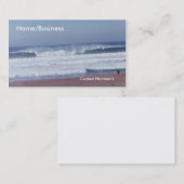 バス。カード – 海波 名刺 (正面/裏面)