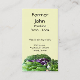 バス。カード – 生産 名刺