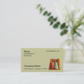 バス。カード – 糸のスプール 名刺 (スタンド正面)