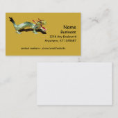 バス。カード – Dragon 名刺 (正面/裏面)