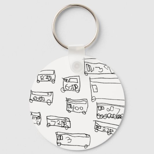 バス キーホルダー (正面)