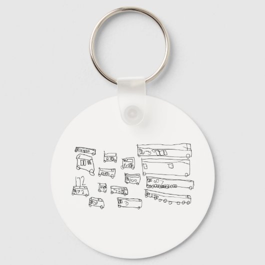 バス キーホルダー (正面)