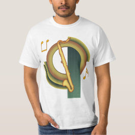 バス・クラリネット アール・デコ Tシャツ