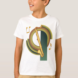 バス・クラリネット アール・デコ Tシャツ