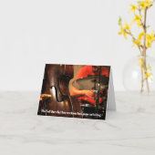 バス&ドラムのリズムセクションミュージシャンが好調 カード (黄色い花)