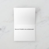 バス&ドラムのリズムセクションミュージシャンが好調 カード (内部)