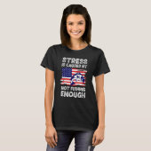 バス フライ フィッシング 6 Tシャツ (正面フル)