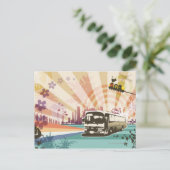 バス ポストカード (スタンド正面)