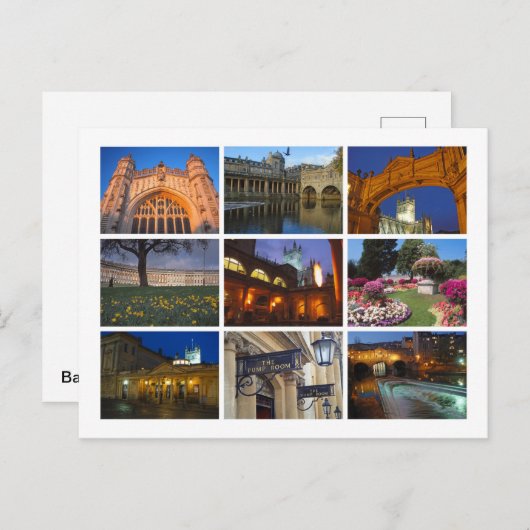 バス ポストカード (正面/裏面)