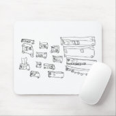 バス マウスパッド (マウス)