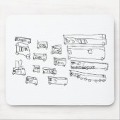 バス マウスパッド (正面)