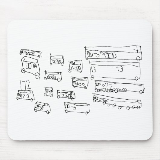 バス マウスパッド (正面)