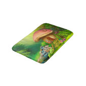 バス・マットのファンタジーのきのこのコテッジの家 バスマット (アングル)