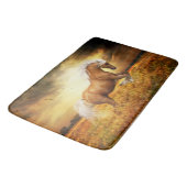 バス・マットを育てているPalominoの馬 バスマット (アングル)