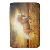 バス・マットを育てているPalominoの馬 バスマット (正面縦)