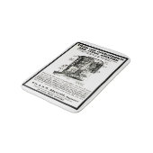 バス・マット広告蒸気車および蒸気の航空 バスマット (アングル)