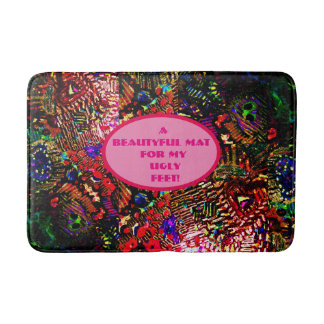 バス・マット醜い足の バスマット