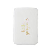 バス・マット-こんにちは豪華 バスマット (正面縦)