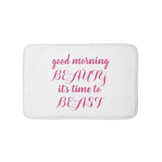 バス・マット-美しいの獣 バスマット