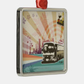 バス メタルオーナメント (右)