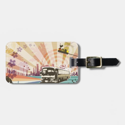 バス ラゲッジタグ (正面横)